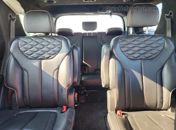 KM8R5DHE1LU086217 2020 HYUNDAI PALISADE Gray უკანა სავარძლების ხედი