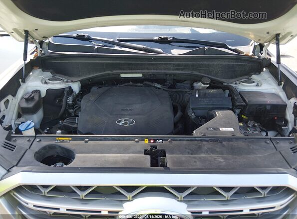 KM8R5DHE1LU103324 2020 HYUNDAI PALISADE White Вид ззаду