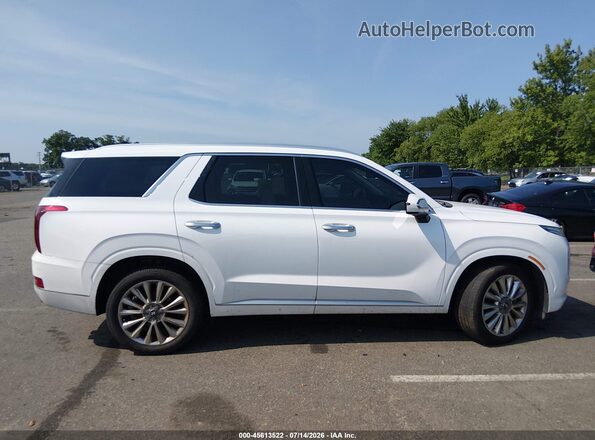 KM8R5DHE1LU103324 2020 HYUNDAI PALISADE White Вид задньої частини салону