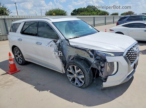 KM8R5DHE1MU199098 2021 HYUNDAI PALISADE White Delantero derecho