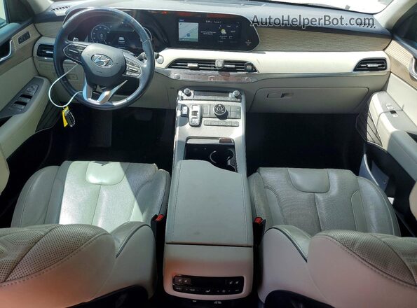 KM8R5DHE1MU199098 2021 HYUNDAI PALISADE White Vista del salpicadero