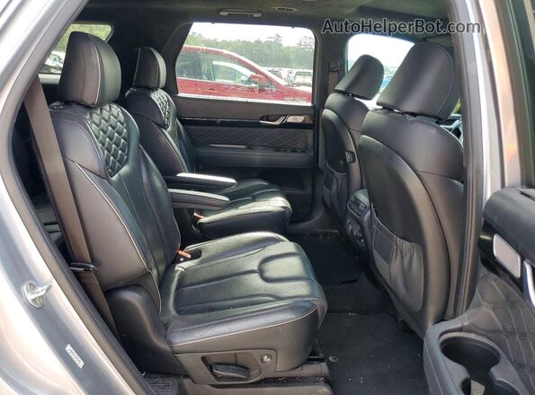 KM8R5DHE2LU077090 2020 HYUNDAI PALISADE Silver Rear interior view