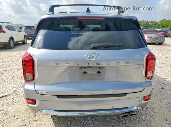 KM8R5DHE2LU077090 2020 HYUNDAI PALISADE Silver Rear view