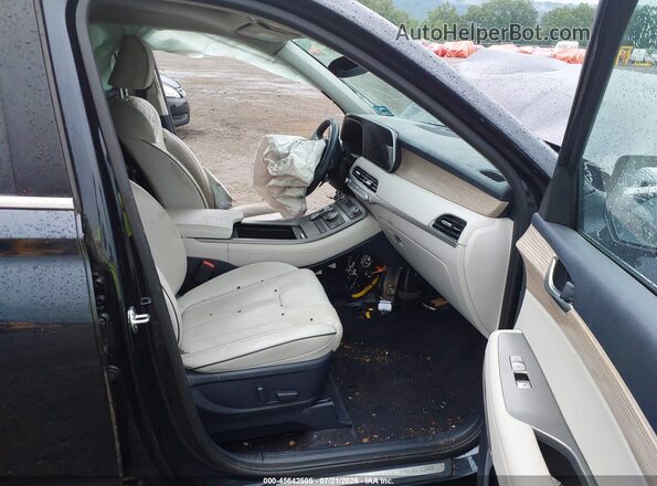 KM8R5DHE2MU196226 2021 HYUNDAI PALISADE Dark Blue Вид салона спереди
