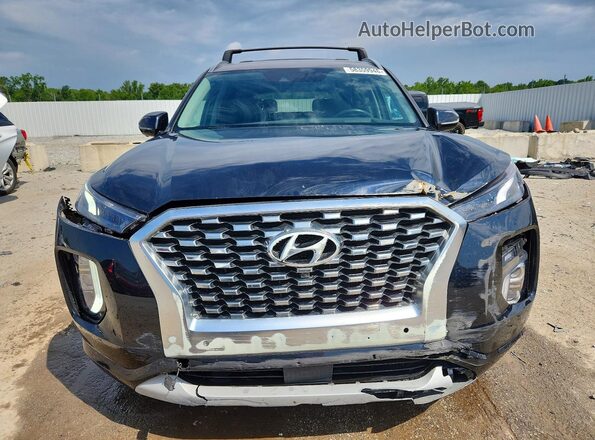 KM8R5DHE3MU200204 2021 HYUNDAI PALISADE Black Widok z przodu