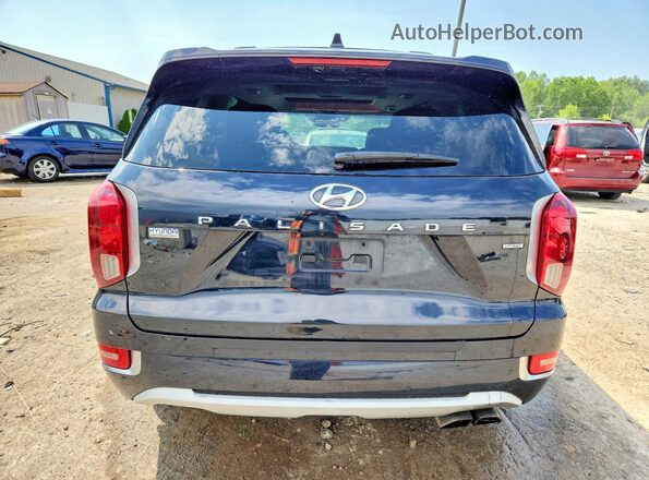 KM8R5DHE3MU200204 2021 HYUNDAI PALISADE Black Widok z tyłu