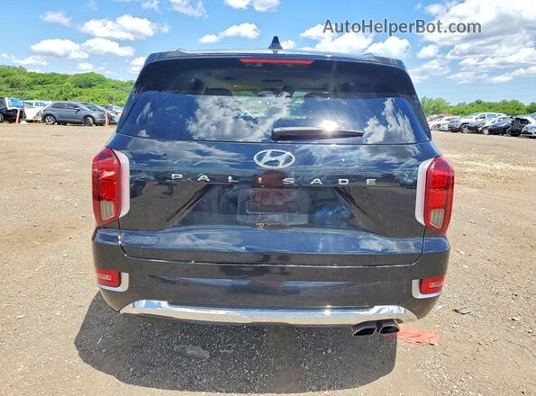 KM8R5DHE4LU167552 2020 HYUNDAI PALISADE Black Հետևի տեսք