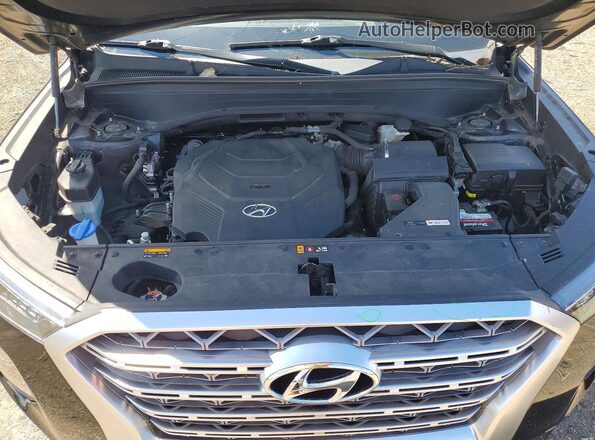 KM8R5DHE4LU167552 2020 HYUNDAI PALISADE Black Շարժիչի բաժամունքի տեսք