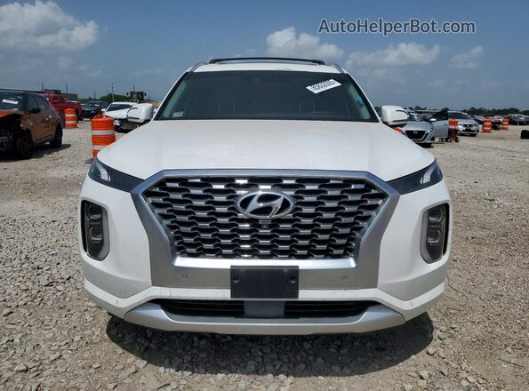 KM8R5DHE4MU225368 2021 HYUNDAI PALISADE White Вид спереду