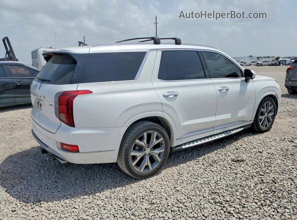 KM8R5DHE4MU225368 2021 HYUNDAI PALISADE White Задня права чверть