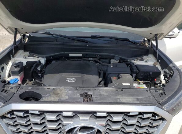 KM8R5DHE4MU225368 2021 HYUNDAI PALISADE White Вид підкапотного простору