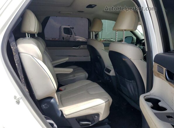 KM8R5DHE4MU225368 2021 HYUNDAI PALISADE White Вид задньої частини салону