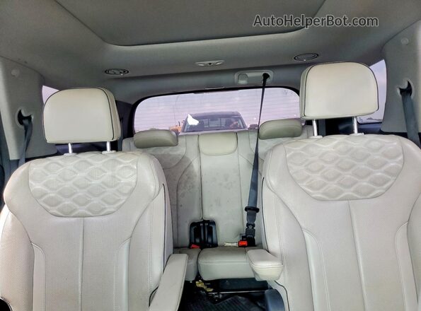 KM8R5DHE4MU225368 2021 HYUNDAI PALISADE White Вид задніх сидінь