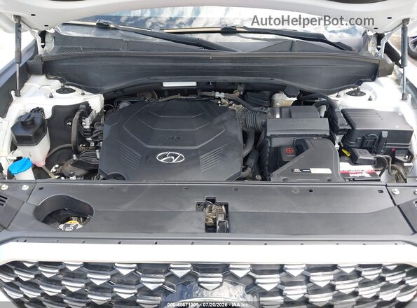 KM8R5DHE4MU277387 2021 HYUNDAI PALISADE White Rear view