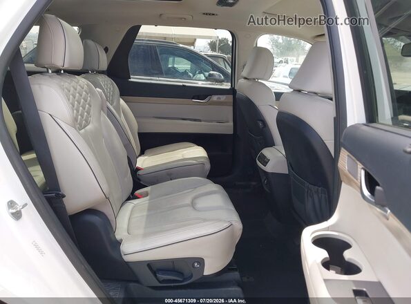 KM8R5DHE4MU277387 2021 HYUNDAI PALISADE White VIN sticker view