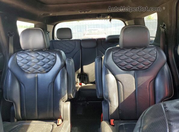 KM8R5DHE5LU040387 2020 HYUNDAI PALISADE Gray Вид задніх сидінь