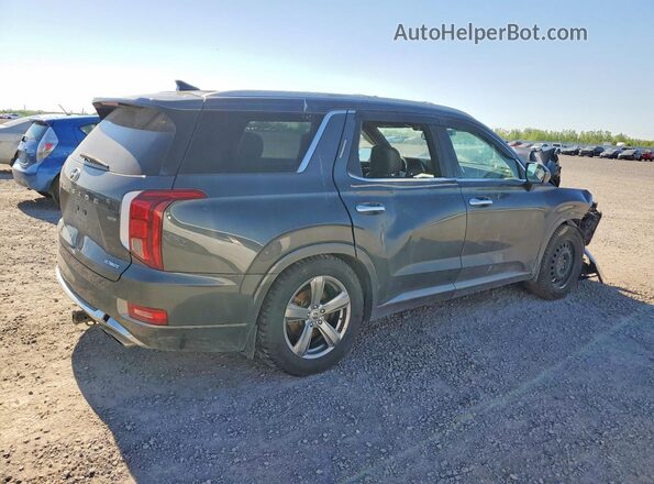 KM8R5DHE5LU040387 2020 HYUNDAI PALISADE Gray Задня права чверть