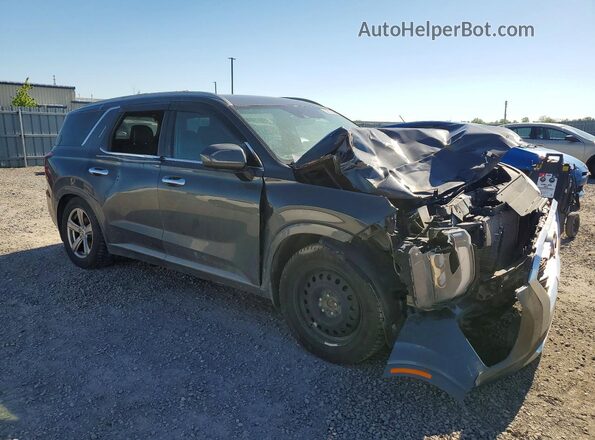 KM8R5DHE5LU040387 2020 HYUNDAI PALISADE Gray Передня права чверть