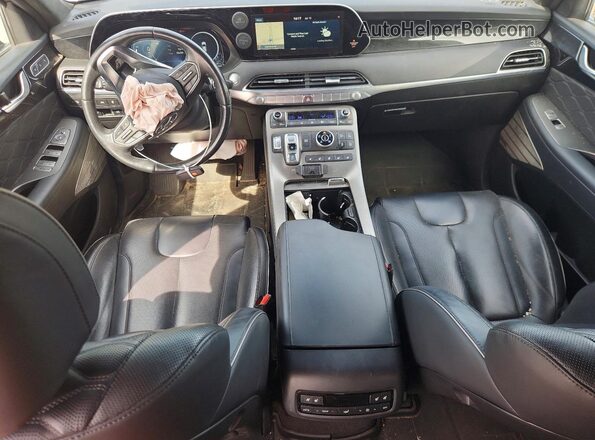 KM8R5DHE5LU087354 2020 HYUNDAI PALISADE Серый Вид панели приборов