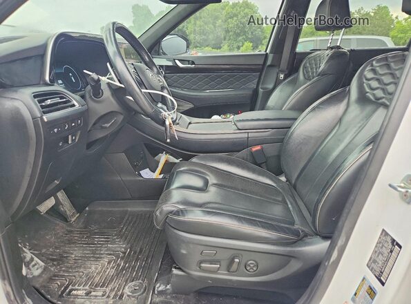 KM8R5DHE5LU153448 2020 HYUNDAI PALISADE White Front interior view