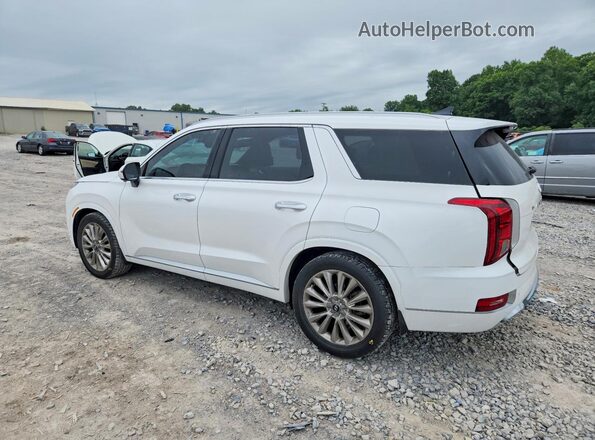 KM8R5DHE5LU153448 2020 HYUNDAI PALISADE White Rear left