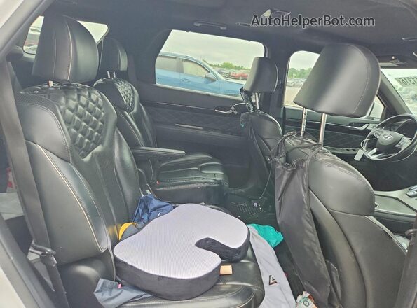 KM8R5DHE5LU153448 2020 HYUNDAI PALISADE White Rear interior view