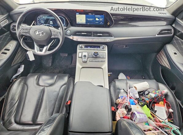 KM8R5DHE5LU153448 2020 HYUNDAI PALISADE White Dashboard view
