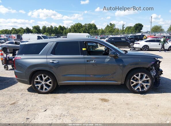 KM8R5DHE5MU208403 2021 HYUNDAI PALISADE Navy Vista interior de 360 grados