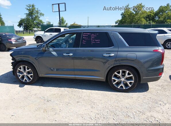 KM8R5DHE5MU208403 2021 HYUNDAI PALISADE Navy 
