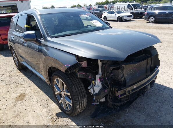 KM8R5DHE5MU208403 2021 HYUNDAI PALISADE Navy 
