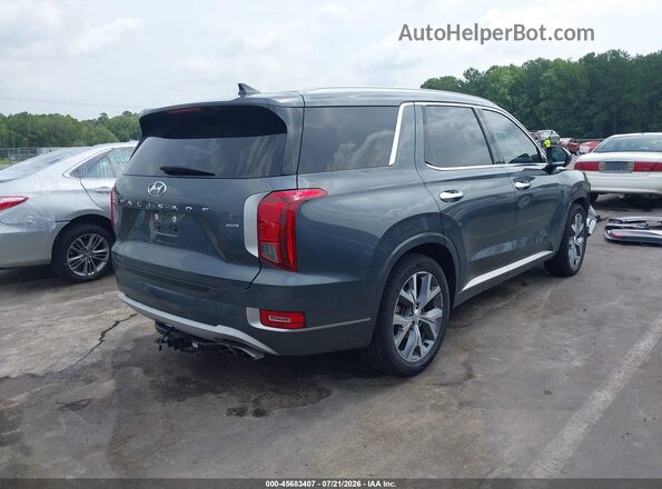 KM8R5DHE5MU290682 2021 HYUNDAI PALISADE Gray უკანა მარჯვენა