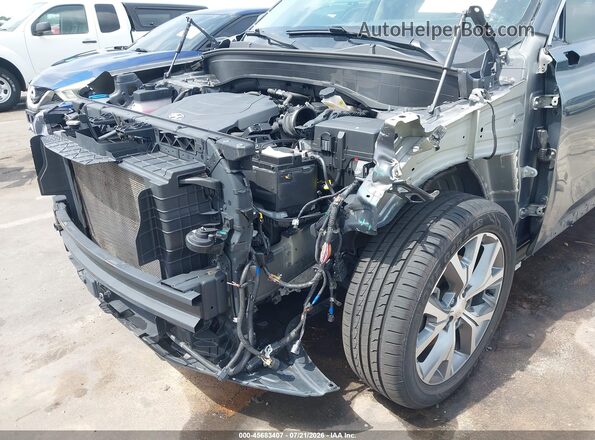 KM8R5DHE5MU290682 2021 HYUNDAI PALISADE Gray წინა ხედი