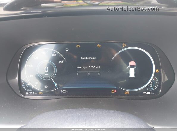 KM8R5DHE5MU290682 2021 HYUNDAI PALISADE Gray უკანა სავარძლების ხედი