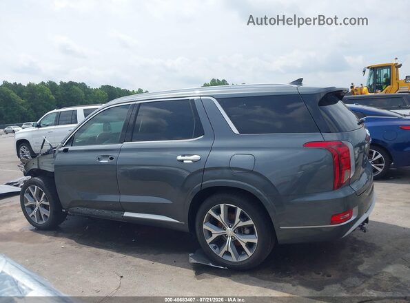 KM8R5DHE5MU290682 2021 HYUNDAI PALISADE Gray 