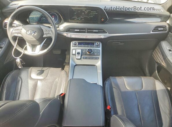 KM8R5DHE6LU039314 2020 HYUNDAI PALISADE Charcoal Вид панелі приладів