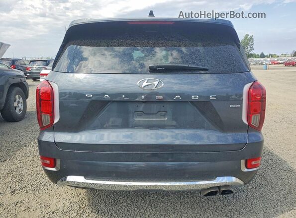 KM8R5DHE6LU039314 2020 HYUNDAI PALISADE Charcoal Вид ззаду