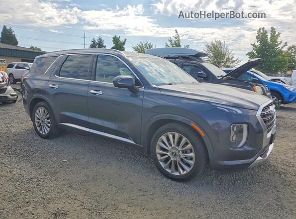 KM8R5DHE6LU039314 2020 HYUNDAI PALISADE Charcoal Передня права чверть
