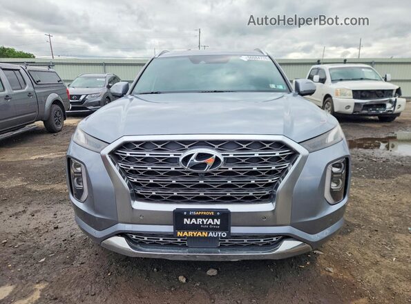 KM8R5DHE7LU075948 2020 HYUNDAI PALISADE Silver Вид спереду
