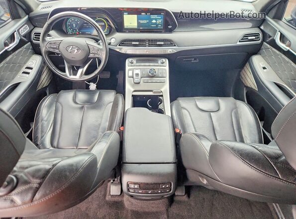 KM8R5DHE7LU075948 2020 HYUNDAI PALISADE Silver Вид панелі приладів