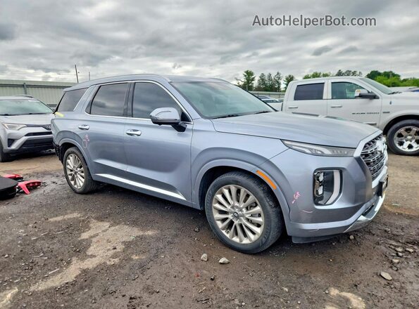 KM8R5DHE7LU075948 2020 HYUNDAI PALISADE Silver Передня права чверть