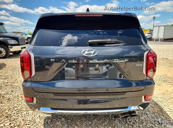 KM8R5DHE8LU055062 2020 HYUNDAI PALISADE Gray უკანა ხედი