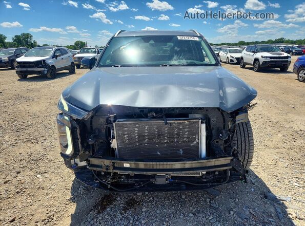 KM8R5DHE8MU224532 2021 HYUNDAI PALISADE Серый Вид спереди