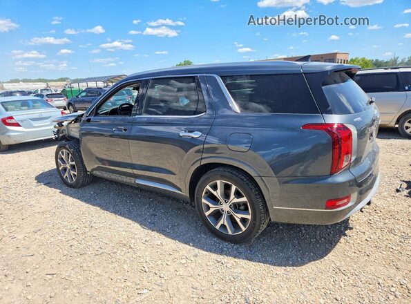 KM8R5DHE8MU224532 2021 HYUNDAI PALISADE Серый Задняя левая четверть