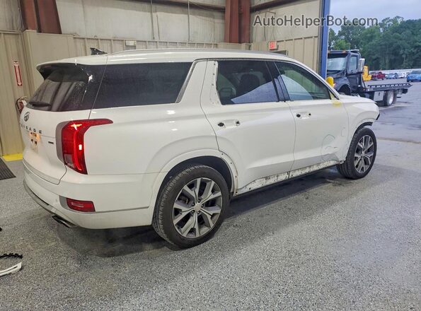 KM8R5DHE8MU315512 2021 HYUNDAI PALISADE White Rear right