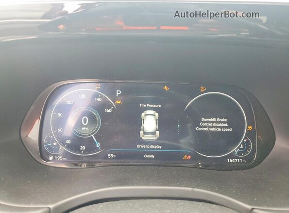 KM8R5DHE9LU034611 2020 HYUNDAI PALISADE Gray Սարքավորումների վահանակի տեսք