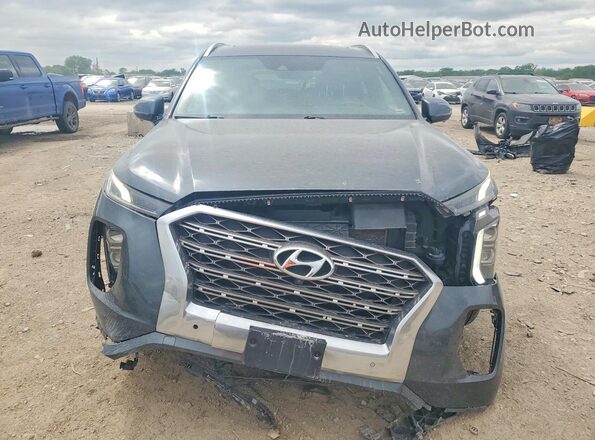 KM8R5DHE9LU034611 2020 HYUNDAI PALISADE Gray Դիմացի տեսք