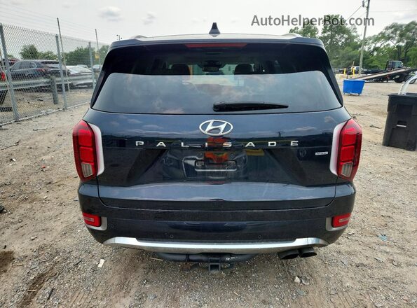KM8R5DHE9LU035452 2020 HYUNDAI PALISADE Charcoal უკანა ხედი