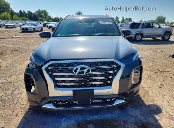 KM8R5DHE9LU124776 2020 HYUNDAI PALISADE Black Вид спереду