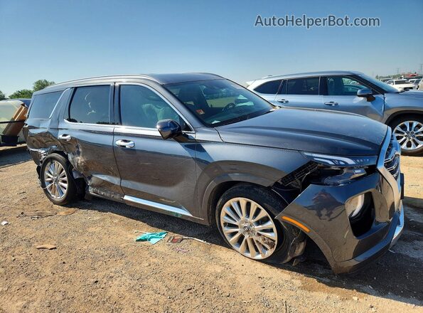 KM8R5DHE9LU124776 2020 HYUNDAI PALISADE Black Передня права чверть