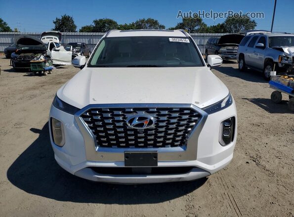 KM8R5DHEXMU192442 2021 HYUNDAI PALISADE White Вид спереду
